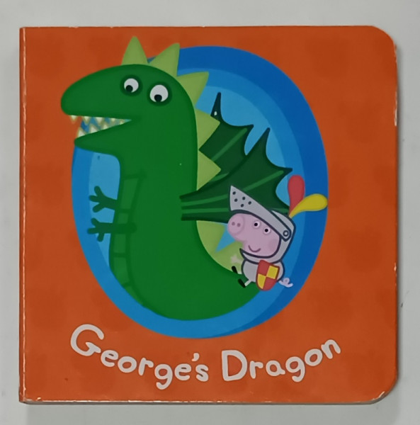 GEORGE 'S DRAGON , CARTE PENTRU COPII IN LIMBA ENGLEZA , CARTONATA , FORMAT MIC