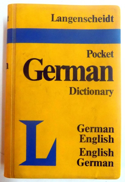 GERMAN DICTIONARY , GERMAN ENGLISH/ENGLISH GERMAN , 1987