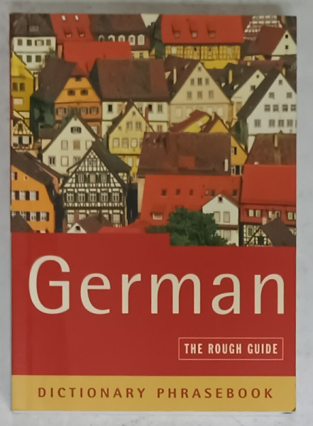 GERMAN , THE ROUGH GUIDE , DICTIONARY PHRASEBOOK , compiled by LEXUS , 1999
