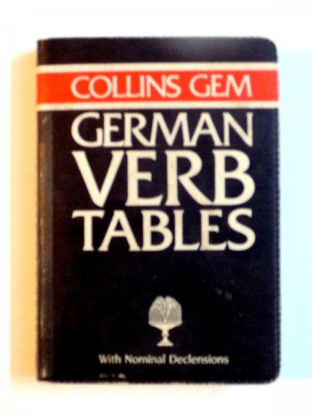 GERMAN VERB TABLES WITH NOMINAL DECLENSIONS , 1984