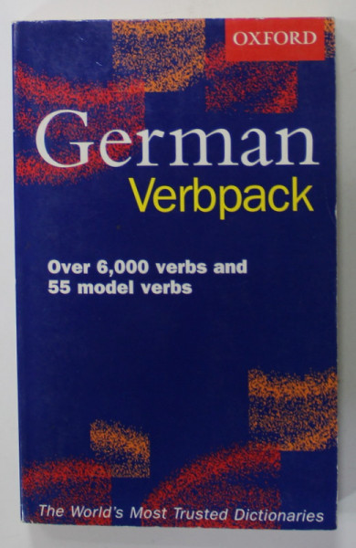 GERMAN VERBPACK , OVER 6.000 VERBS AND 55 MODEL VERBS , edited by VALERIE GRUNDY , 2001