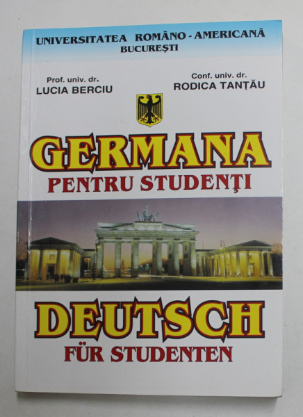 GERMANA PENTRU STUDENTI de LUCIA BERCIU si RODICA  TANTAU , 2003