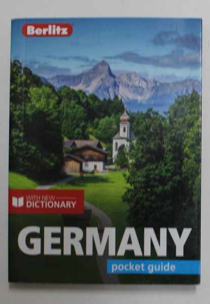 GERMANY POCKET GUIDE , WHITH NEW DICTIONARY , 2018, FORMAT REDUS