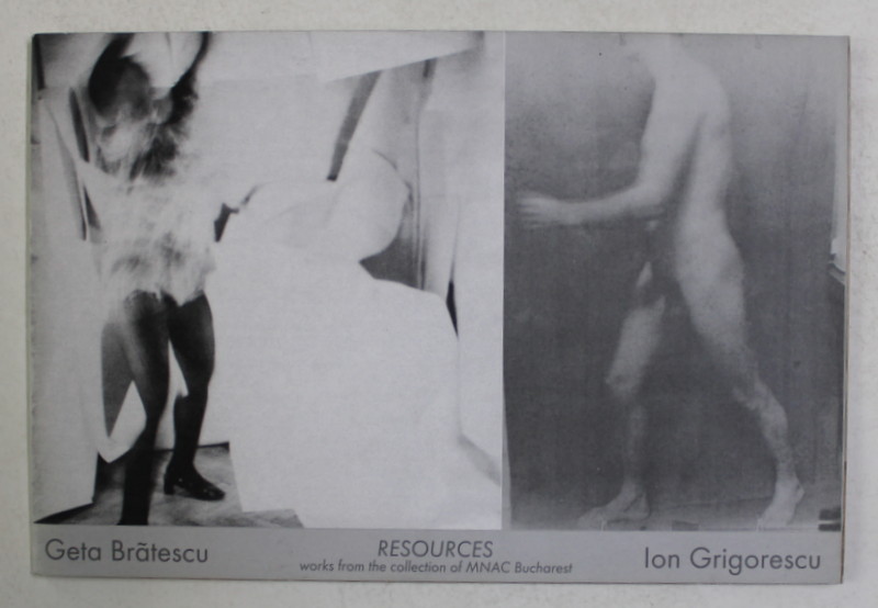 GETA BRATESCU  - ION GRIGORESCU - RESOURCES , WORKS FROM THE COLLECTION OF MNAC BUCHAREST, 2007