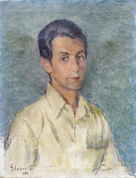 Ghelman Lazar (1887-1976) - Autoportret