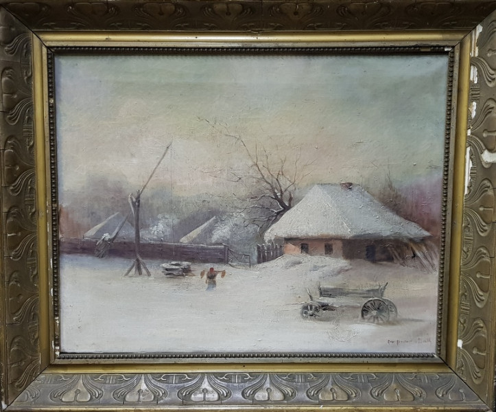 Gheorghe Zamphiropol Dall (1883-1951) - Peisaj de iarna