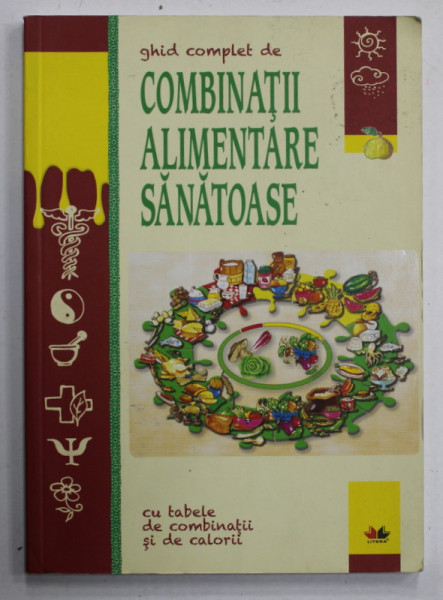 GHID COMPLET DE COMBINATII ALIMENTARE  SANATOASE, CU TABELE DE COMBINATII SI CALORII , 2013