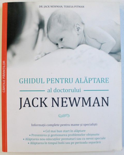 GHIDUL PENTRU ALAPTARE AL DOCTORULUI JACK NEWMAN de JACK NEWMAN si TERESA PITMAN , 2014 *PREZINTA HALOURI DE APA