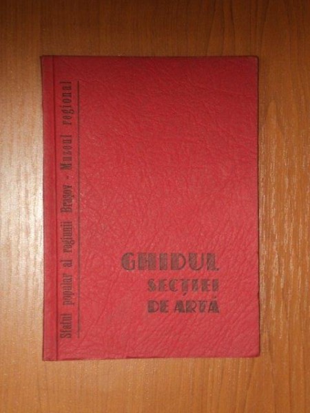GHIDUL SECTIEI DE ARTA de OVIDIA DRAGANUS