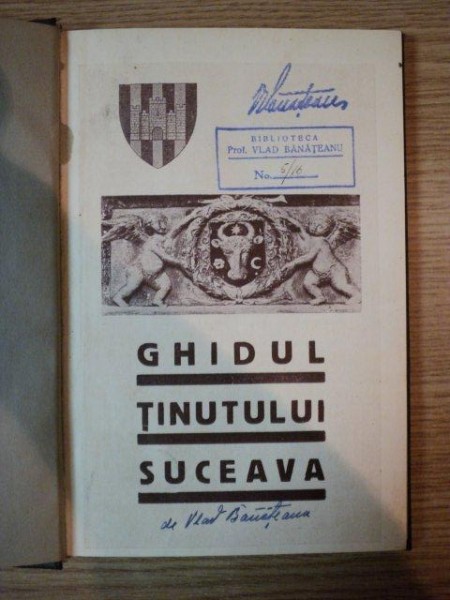 GHIDUL TINUTULUI SUCEAVA