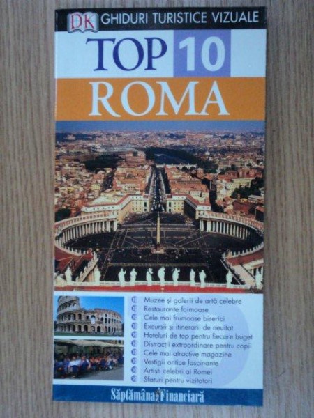 GHIDURI TURISTICE VIZUALE , TOP 10  ROMA