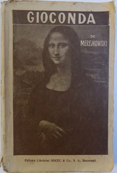 GIOCONDA de MEREJKOWSKI  , Bucuresti 1924