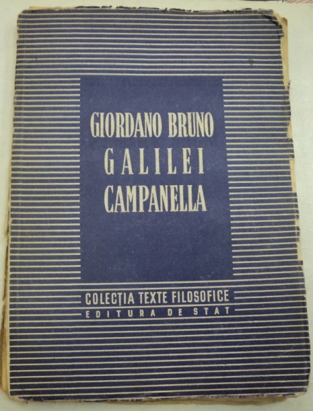 GIORDANO BRUNO GALILEI CAMPANELLA,1951