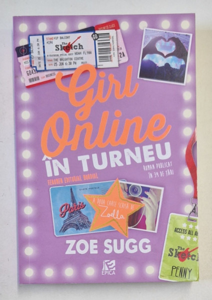 GIRL ONLINE - IN TURNEU de ZOE SUGG , 2015