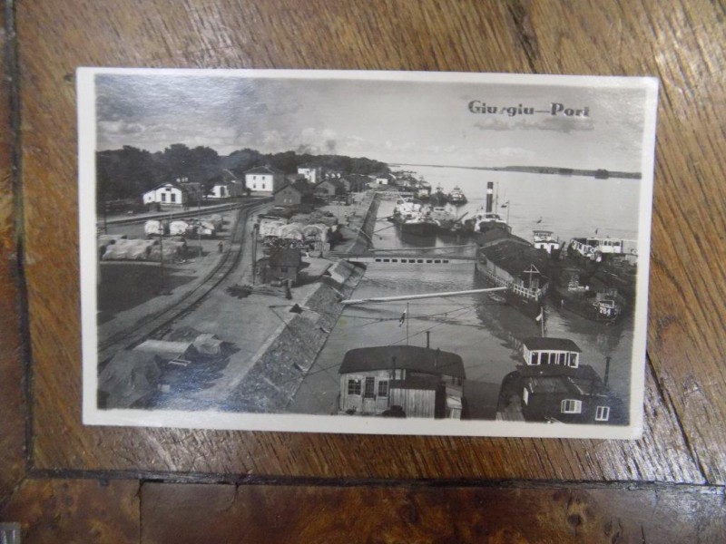 Giurgiu Port, fotografie originala