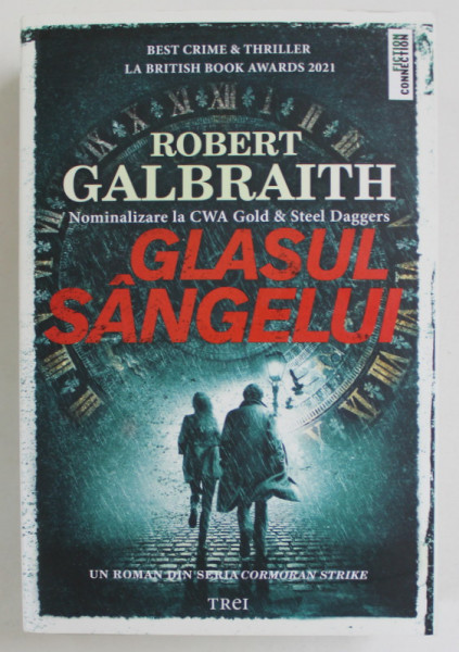 GLASUL SANGELUI , roman de ROBERT GALBRAITH , 2021