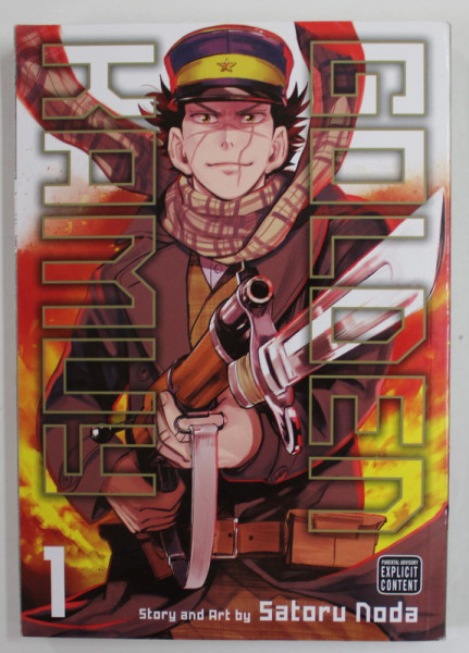 GOLDEN KAMUY , VOLUME 1 , story and art by SATORU NODA , 2021 , BENZI DESENATE