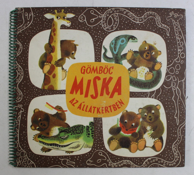 GOMBOC MISKA AZ ALLATKERTBEN -  JOSEF MENZEL / J. TRNKA RAJZAIVAL , 1960