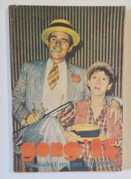 GONG , ALMANAHUL REVISTEI ' TEATRUL ' , 1985