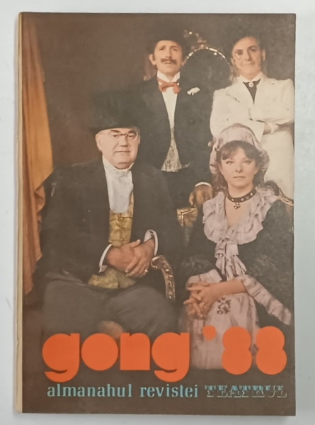 GONG , ALMANAHUL REVISTEI '' TEATRUL '' , 1988