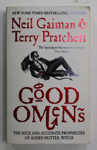 GOOD OMENS - TEH NICE AND ACCURATE PROPHECIES OF AGNES NUTTER , WITCH by NEIL GAMAN and TERRY PRATCHETT , 2006