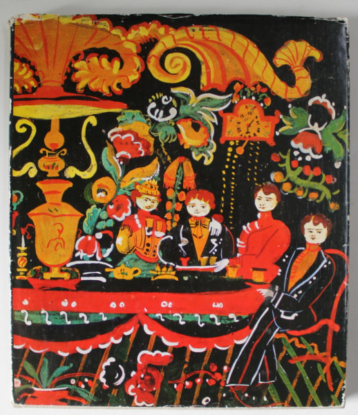 GORODETS FOLK PAINTING , ALBUM DE ARTA POPULARA IN RUSA SI ENGLEZA , 1970