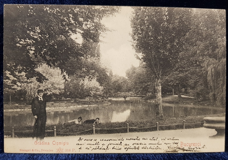 Gradina Cismigiu, Bucuresci - CP Clasica