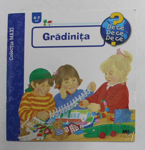 GRADINITA , ilustratii de KATRIN LINDLEY , 2015