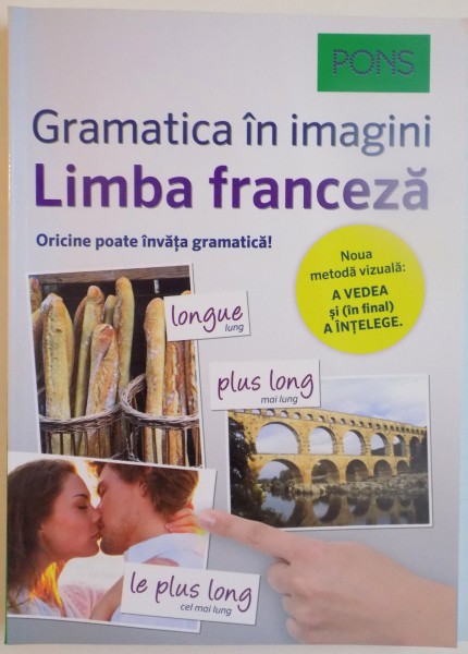 GRAMATICA IN IMAGINI, LIMBA FRANCEZA, ORICINE POATE INVATA GRAMATICA de MURIEL RIST, 2016