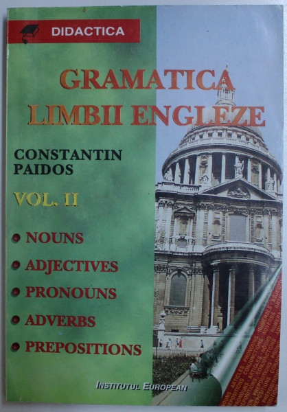 GRAMATICA LIMBII ENGLEZE  VOL. II de CONST. PAIDOS , 1995