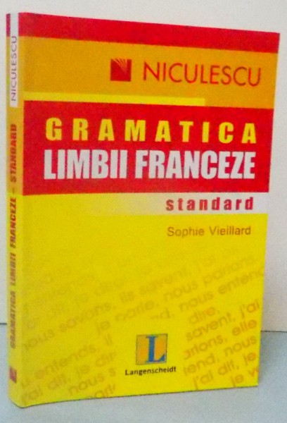 GRAMATICA LIMBII FRANCEZE STANDARD , 2015