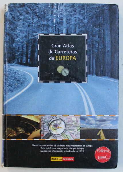 GRAN ATLAS DE CARRETERAS DE EUROPA , 1999