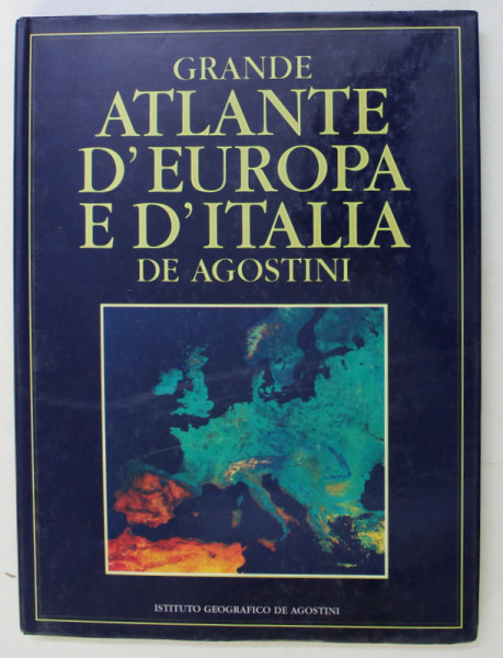 GRANDE ATLANTE D 'EUROPA E D' ITALIA DE AGOSTINI , 1994