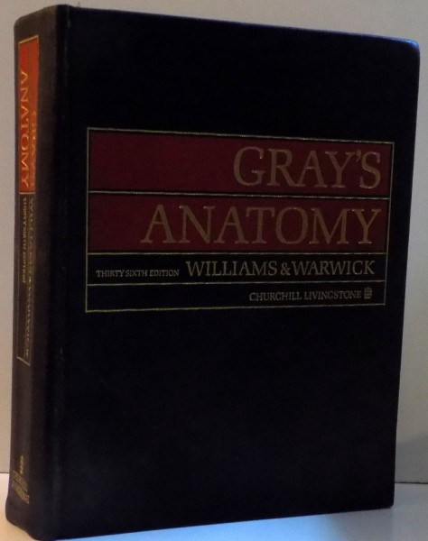 GRAY"S ANATOMY 36TH EDITION , 1986