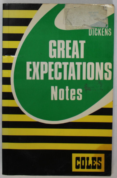 GREAT EXPECTATIONS by DICKENS , NOTES , ANII '70 - ' 80