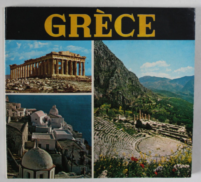 GRECE , ALBUM DE PREZENTARE TURISTICA IN LIMBA FRANCEZA , ANII  '90