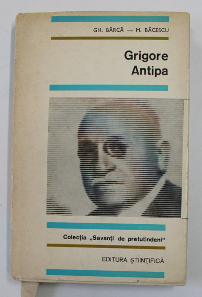 GRIGORE ANTIPA de GH. BARCA si M. BACESCU , 1969