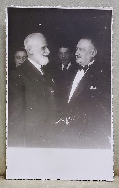 GRIGORE TRANCU - IASI ( 1874 -1940 ) , AVOCAT SI OM POLITIC ,  INTR - O DISCUTIE , CARTE POSTALA ILUSTRATA , INCEPUTUL SEC. XX