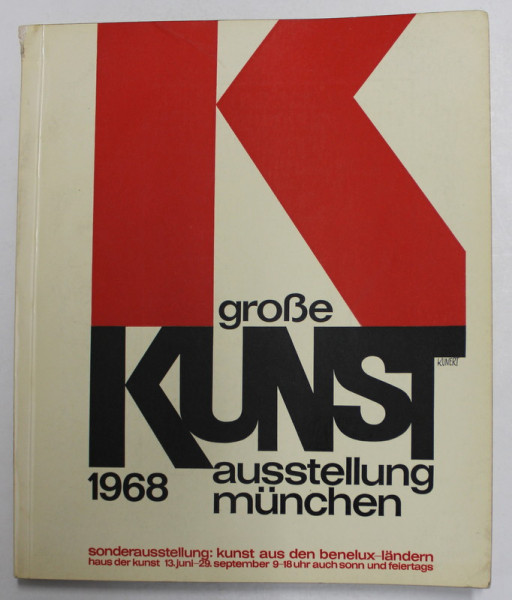 GROSE KUNST AUSSTELLUNG MUNCHEN , 1968