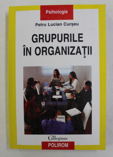 GRUPURILE IN ORGANIZATII de PETRU LUCIAN CURSEU , 2007