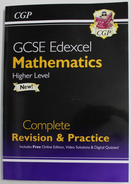 GSCE EDEXCEL MATHEMATICS , HIGHER LEVEL , COMPLETE REVISION and PRACTICE , ANII '2000 , CD LIPSA *