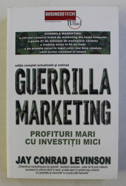 GUERRILLA MARKETING de JAY CONRAD LEVINSON , 2011