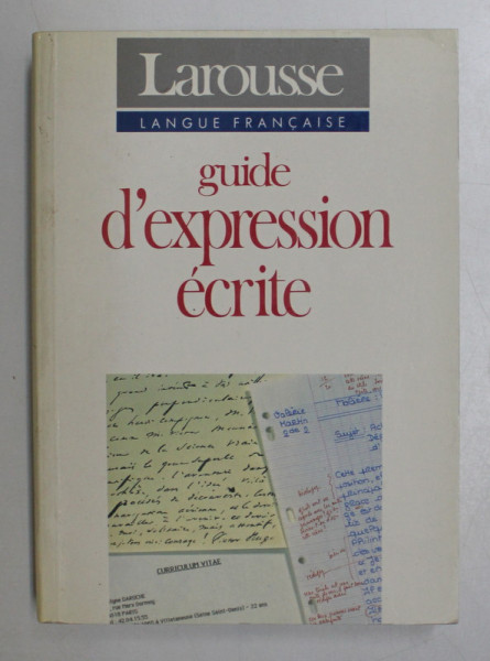 GUIDE D' EXPRESSION ECRITE par MICHELE GABAY , 1995