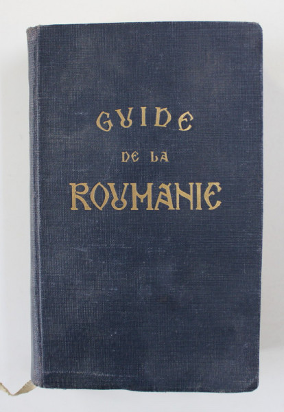 GUIDE DE LA ROUMANIE de AL. CICIO POP, VALERIU PUSCARIU, ALEXANDRU BADAUTA 1940 , LIPSA HARTA