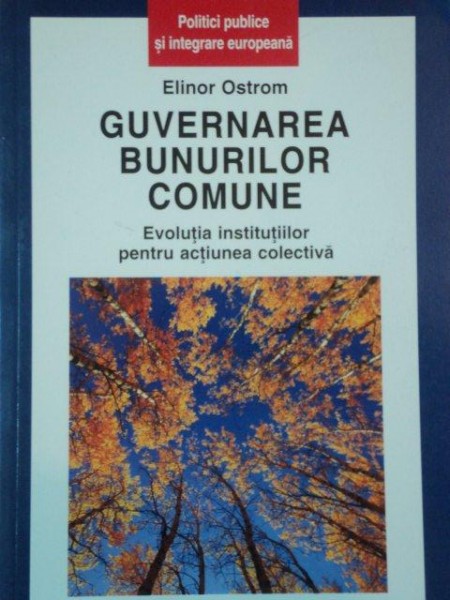 GUVERNAREA BUNURILOR COMUNE, EVOLUTIA INSTITUTIILOR PENTRU ACTIUNEA COLECTIVA de ELINOR OSTROM , prezinta halouri de apa