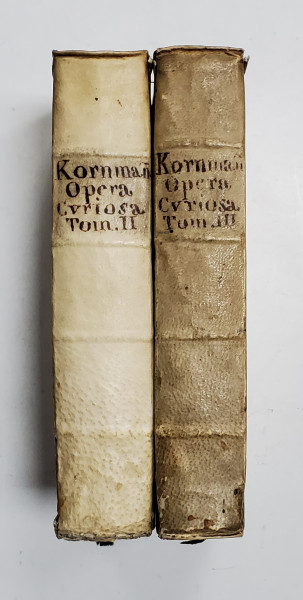 H. Kornmanni - Tractatus secundus de Miraculis mortuorum, 2 volume, 1610