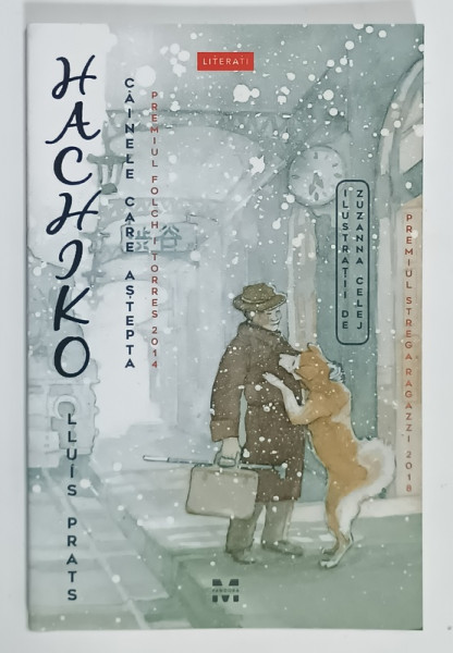 HACHIKO , CAINELE CARE ASTEAPTA de LLUIS PRATS , cu ilustratiuni de ZUZANNA CELEJ , 2025