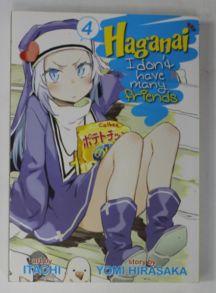 HAGANAI - I DON'T HAVE MANY FRIENDS , No. 4 , art by ITACHI , story by YOMI HIRASAKA , 2013, BENZI DESENATE *