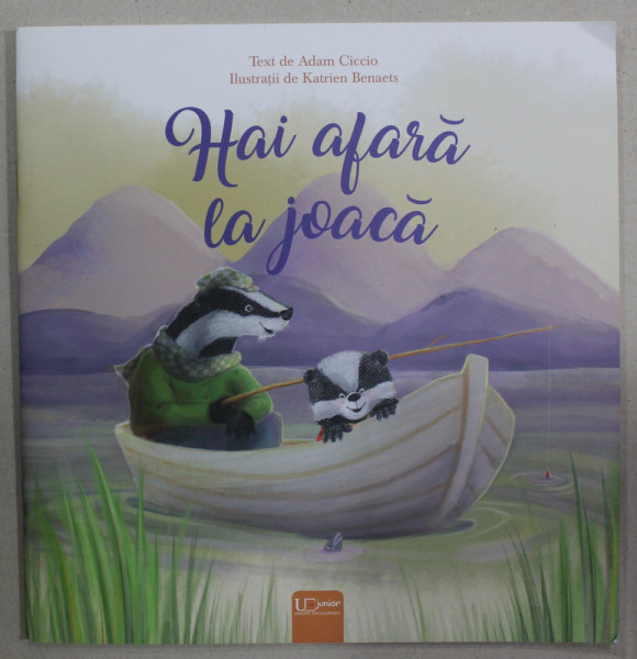 HAI AFARA LA JOACA de ADAM CICCIO , ilustrattii de KATRIEN BENAETS , 2022