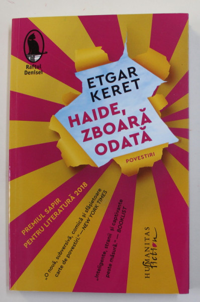 HAIDE , ZBOARA ODATA - POVESTIRI de ETGAR KERET , 2021